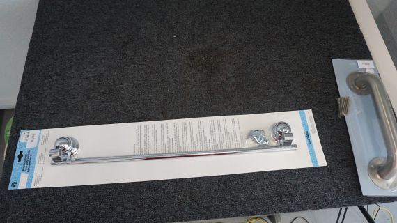 Chrom Handtuchhalter