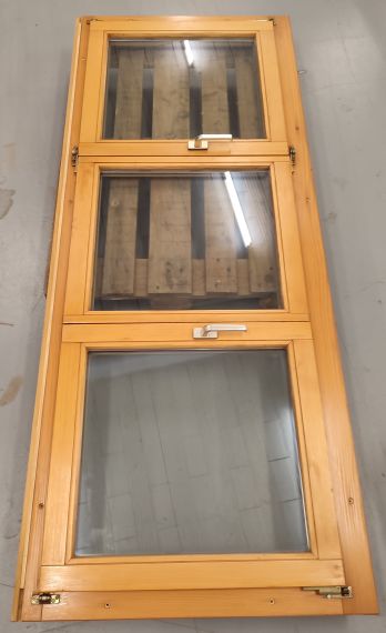 Fenster 3-flügelig mit Fenstergriff Standard